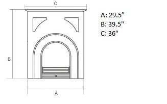 Cast Iron Fireplace