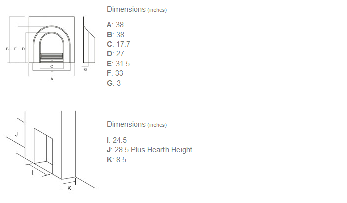 Landsdowne Cast Iron Grate