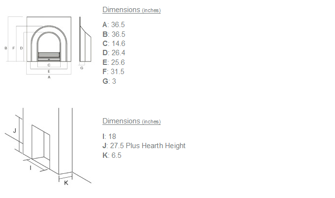 Monarch Cast Iron Grate