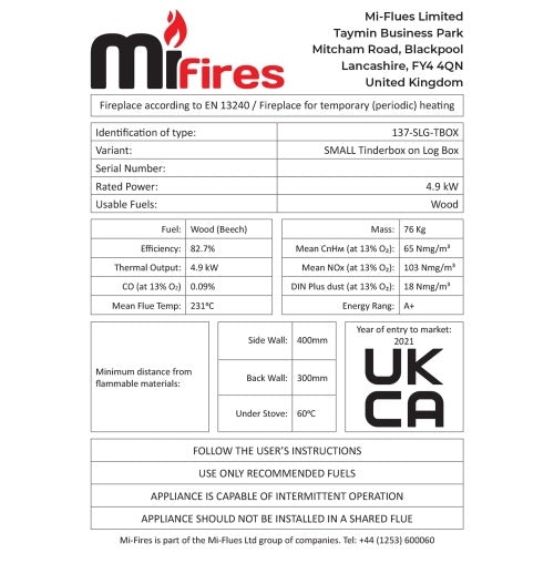 Tinderbox on Log Box Small