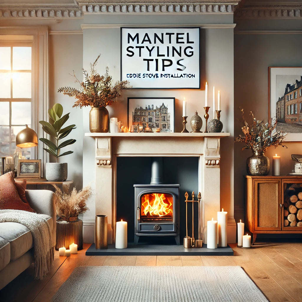 How to Style Your Fireplace Mantel: Tips for a Perfect Focal Point from Eddie Stove Installation in London