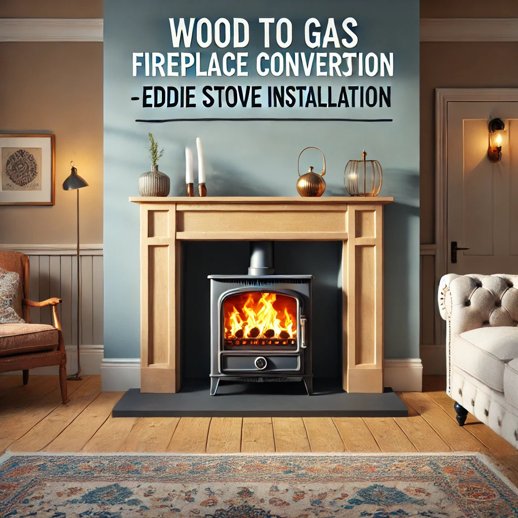 The Benefits of Converting a Wood-Burning Fireplace to Gas: Expert Advice from Eddie Stove Installation in London
