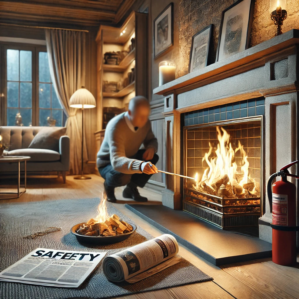What Is the Best Way to Light a Fireplace Safely?